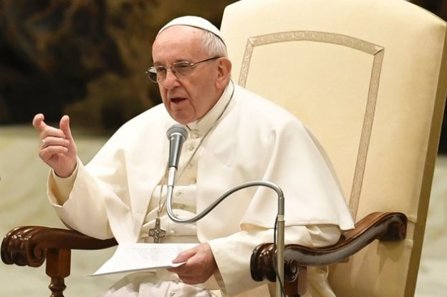 Pope urges media to end constant bad news.